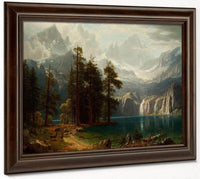 Sierra Nevada 1873 By Albert Bierstadt Fine Art Print