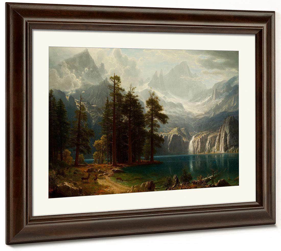 Sierra Nevada 1873 By Albert Bierstadt Fine Art Print