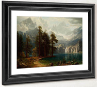 Sierra Nevada 1873 By Albert Bierstadt Fine Art Print