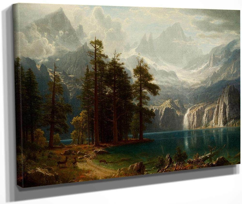 Sierra Nevada 1873 By Albert Bierstadt Fine Art Print