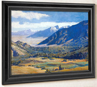 Sierra Nevada From The Desert By Maynard Dixon Fine Art Print