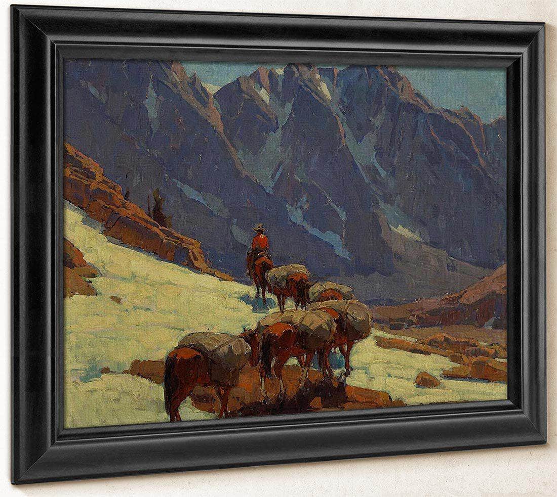 Sierra Pass By Edgar Payne Fine Art Print