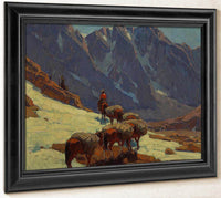 Sierra Pass By Edgar Payne Fine Art Print