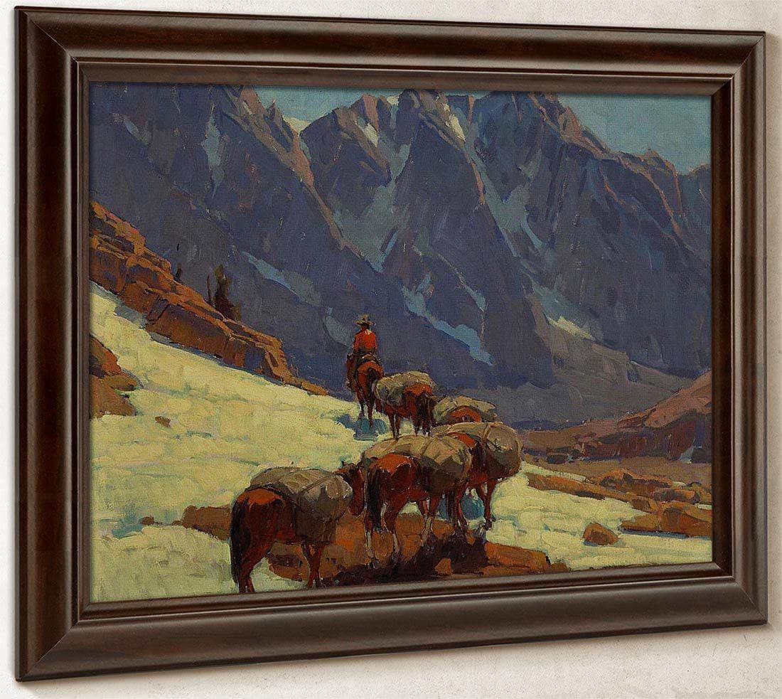 Sierra Pass By Edgar Payne Fine Art Print