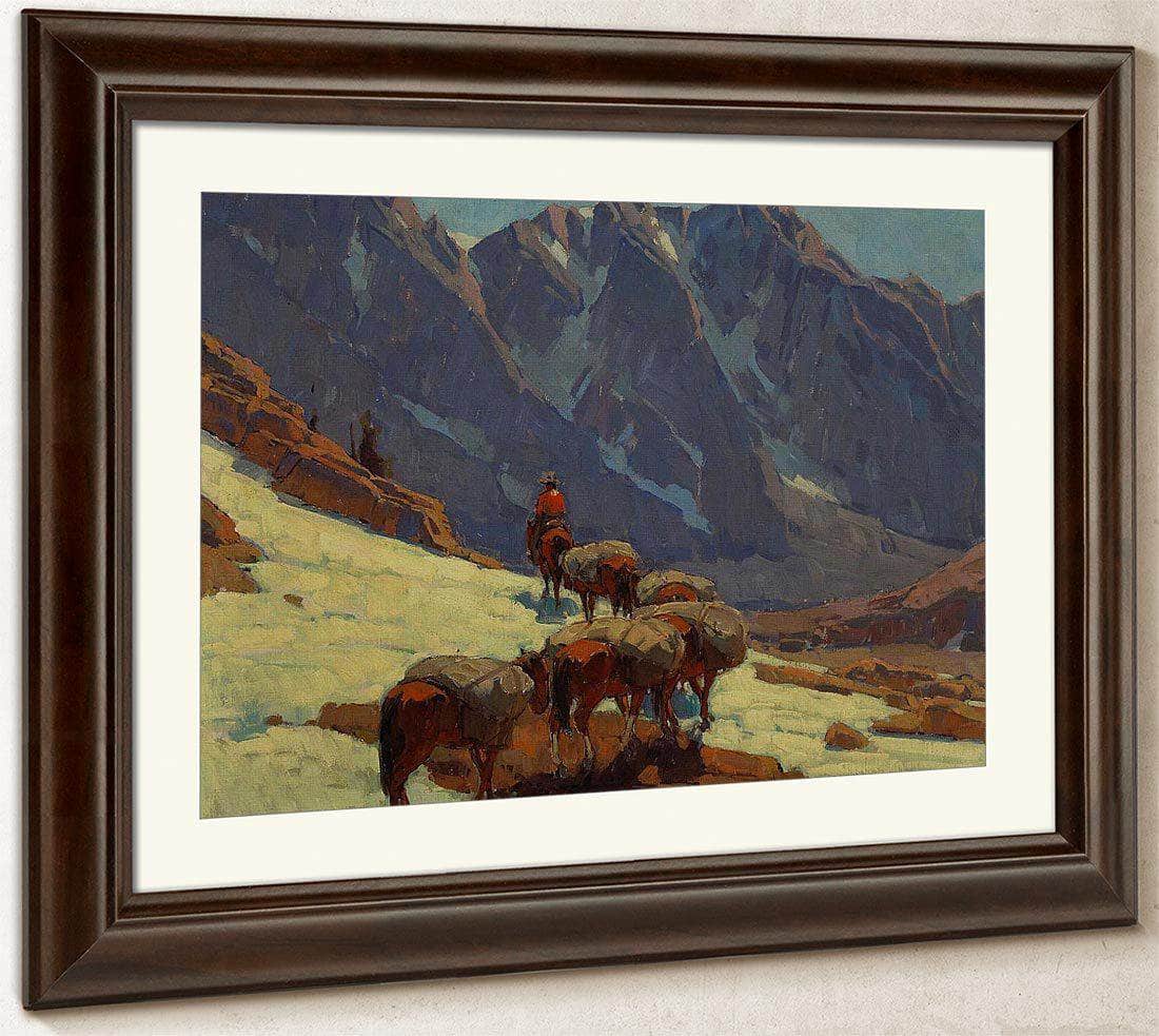 Sierra Pass By Edgar Payne Fine Art Print