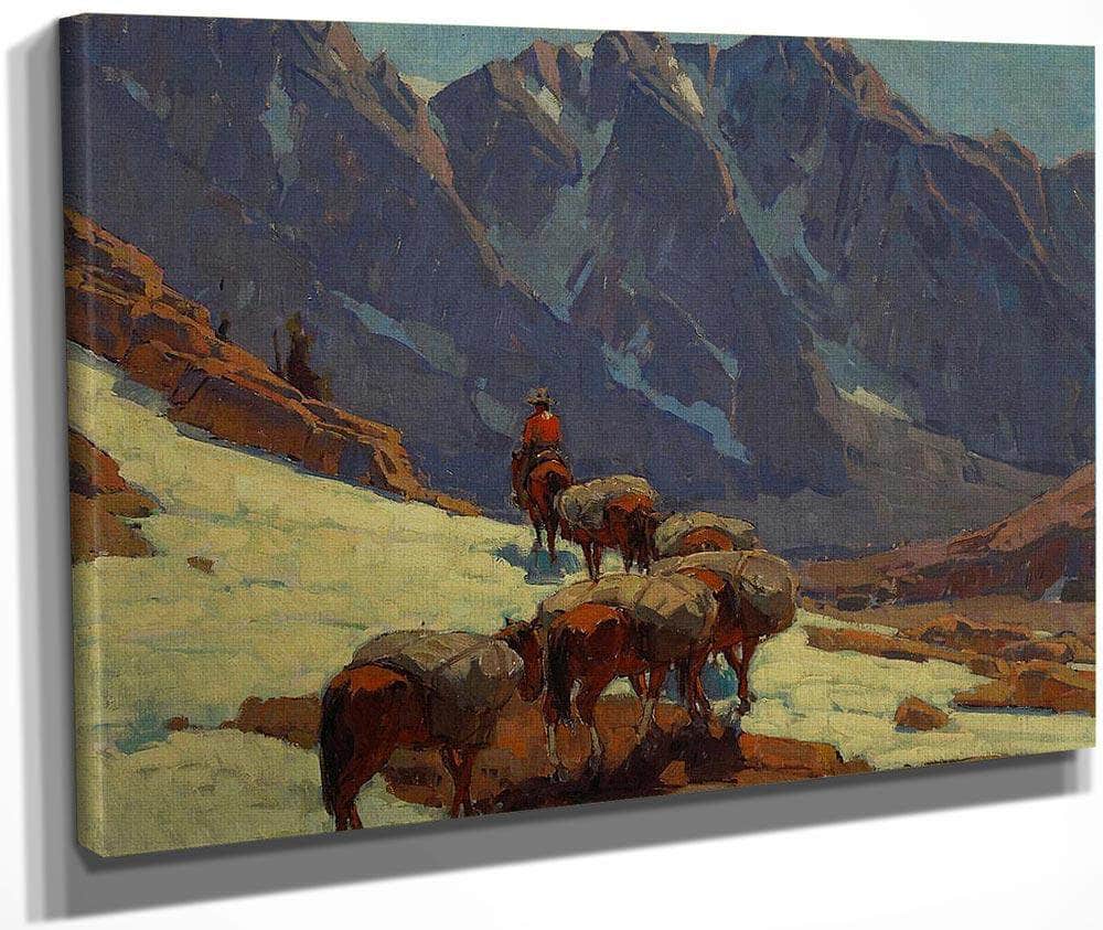 Sierra Pass By Edgar Payne Fine Art Print