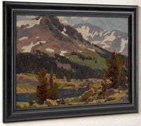 Sierra Slopes And Lake By Edgar Payne Fine Art Print