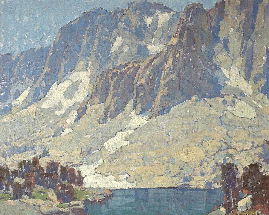 Sierra Slopes (Heart Lake) By Edgar Payne Fine Art Print