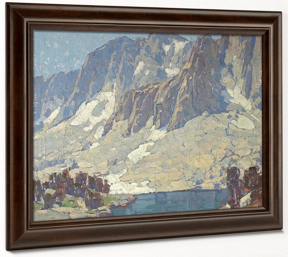 Sierra Slopes (Heart Lake) By Edgar Payne Fine Art Print
