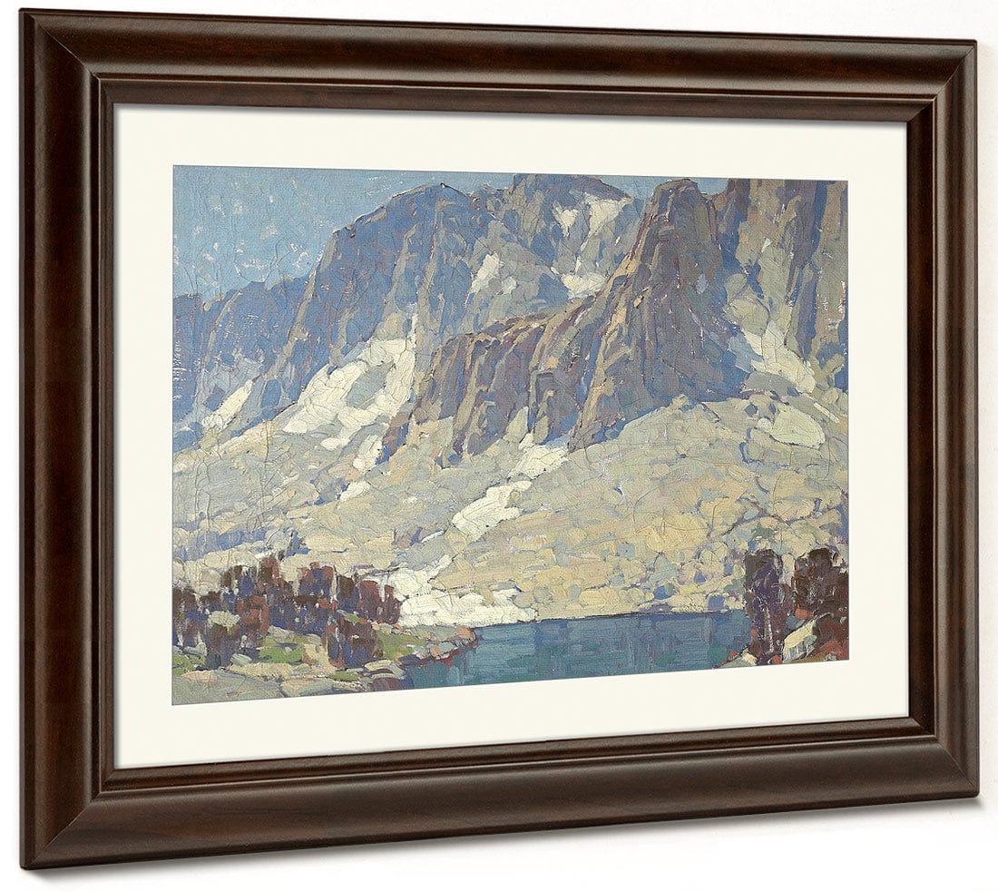 Sierra Slopes (Heart Lake) By Edgar Payne Fine Art Print