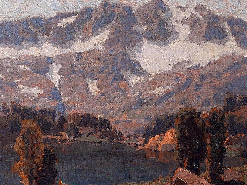 Sierra Snow, Bishop By Edgar Payne Fine Art Print