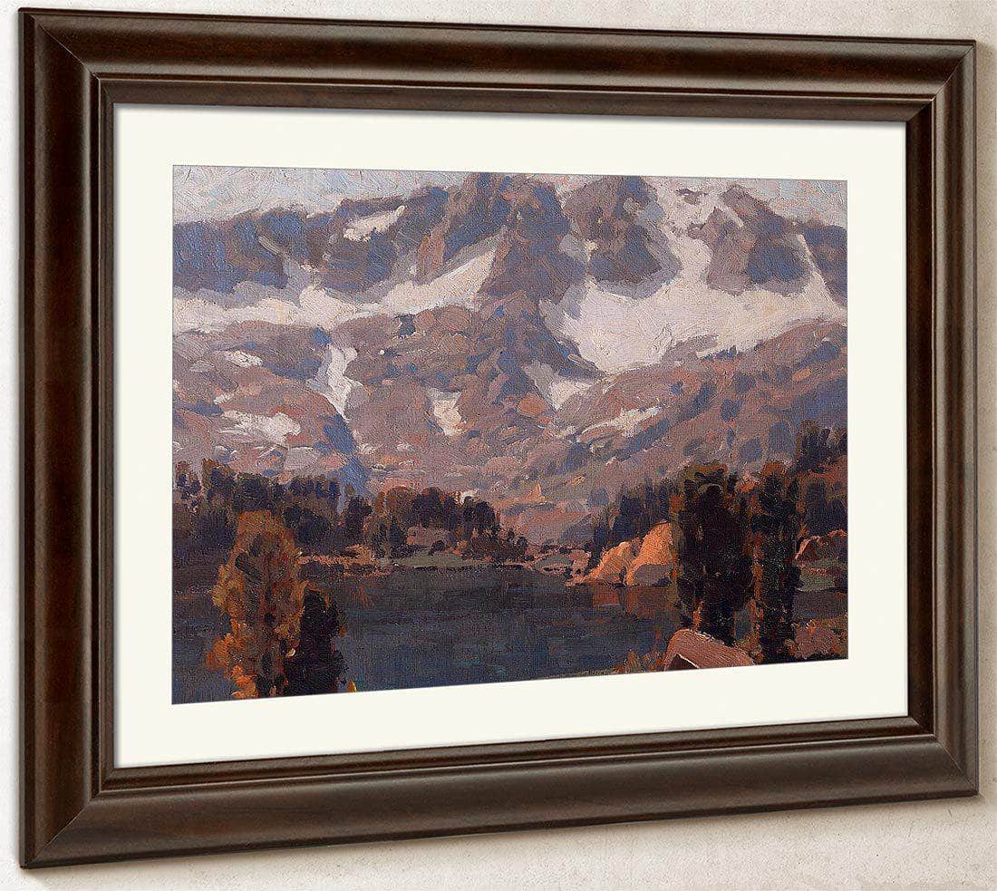 Sierra Snow, Bishop By Edgar Payne Fine Art Print