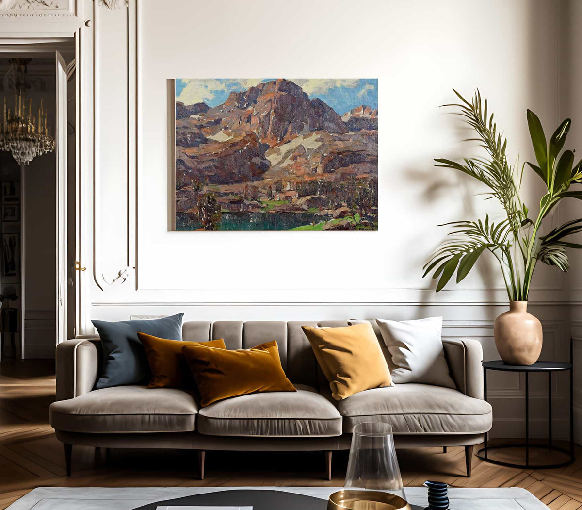 Sierra Splendor By Edgar Payne Fine Art Print