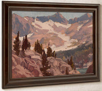 Sierra Summit, Probably Lake Sabrina By Edgar Payne Fine Art Print