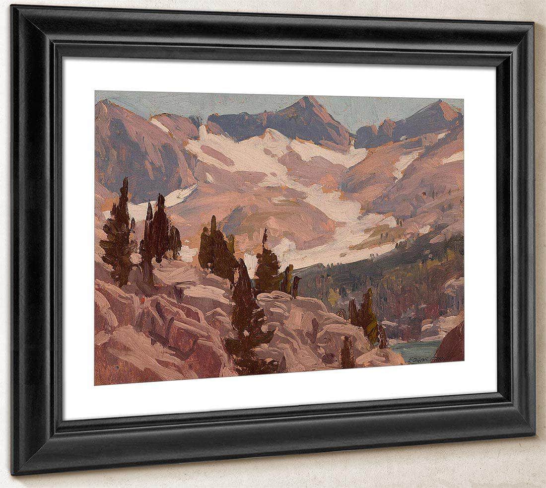 Sierra Summit, Probably Lake Sabrina By Edgar Payne Fine Art Print