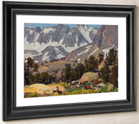 Sierra With Packers By Edgar Payne Fine Art Print