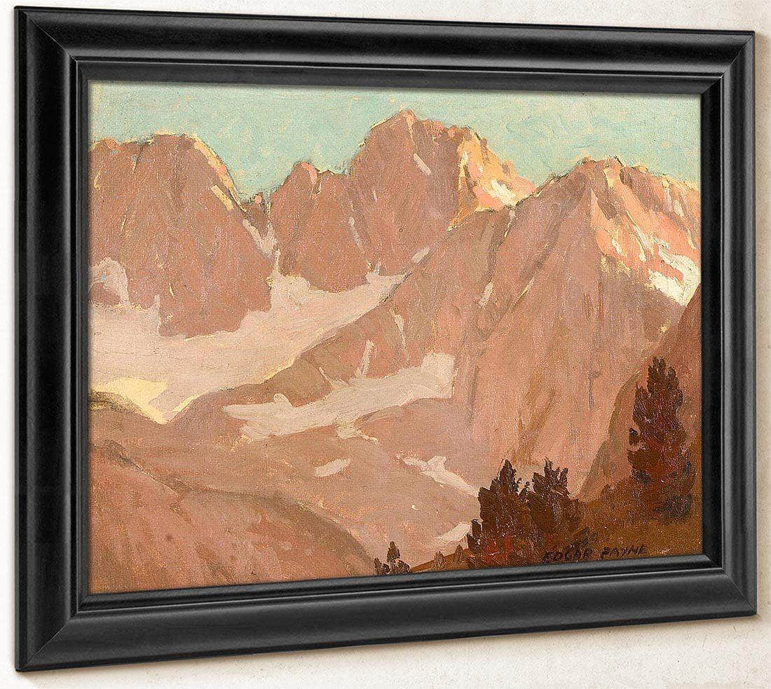 Sierras At Dawn By Edgar Payne Fine Art Print