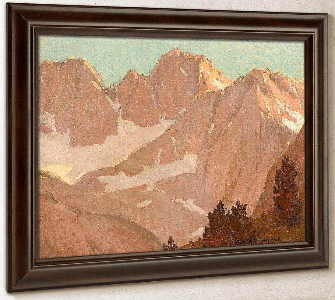 Sierras At Dawn By Edgar Payne Fine Art Print