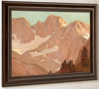 Sierras At Dawn By Edgar Payne Fine Art Print