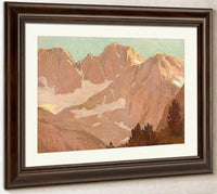 Sierras At Dawn By Edgar Payne Fine Art Print