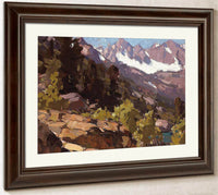 Sierras, Lake Payne By Edgar Payne1 Fine Art Print