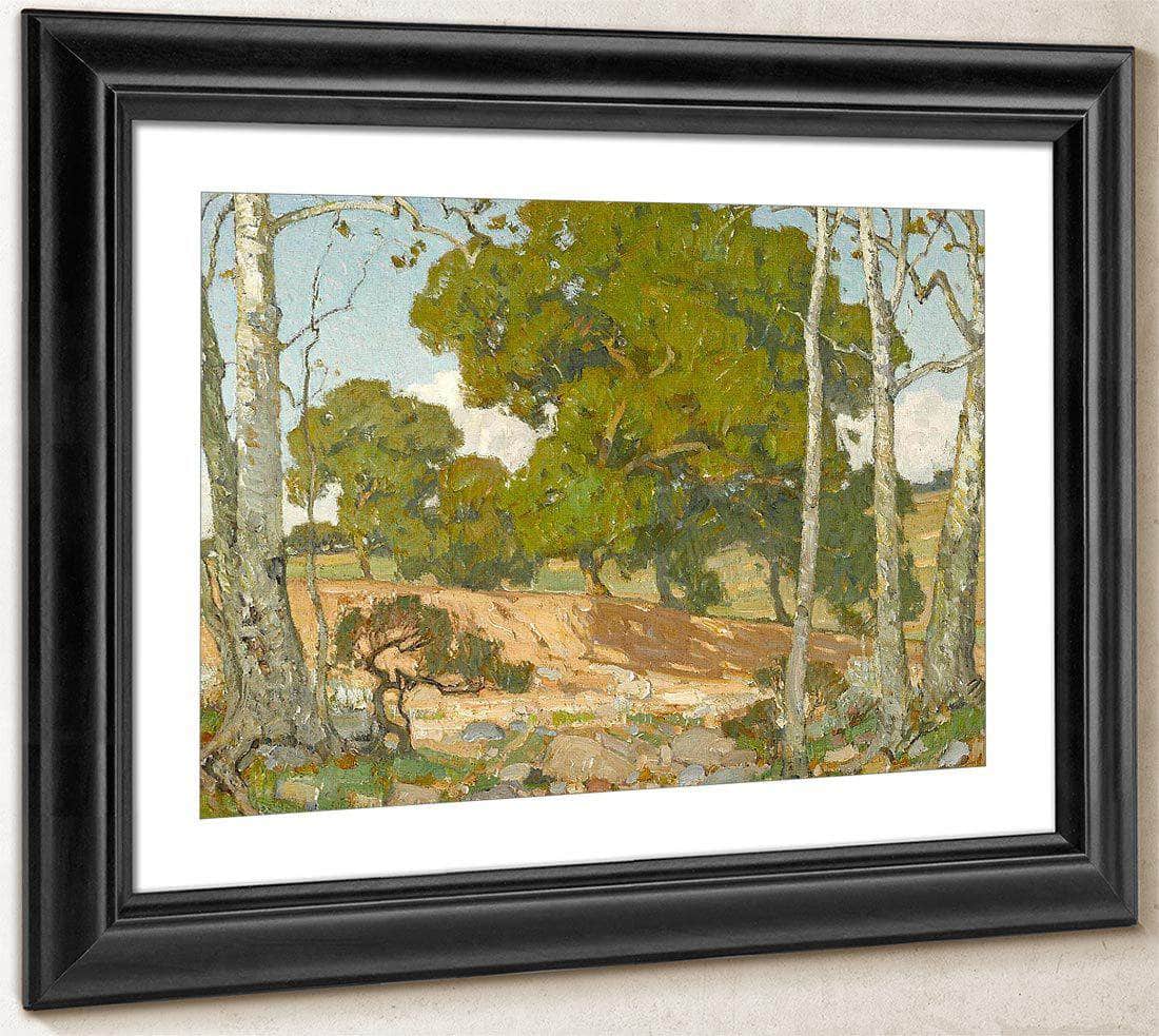 Signed And Dated 'William Wendt 1912' (Lower Left) By William Wendt Fine Art Print