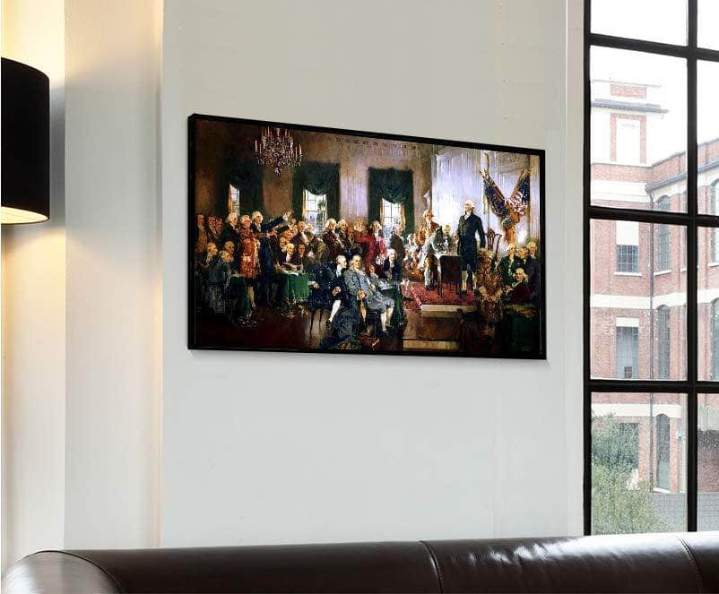 Signing Of The Constitution United States Painting Howard Christy Canvas Art Fine Art Print