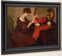 Signora Alla Teletta By Richard Edward Miller Fine Art Print