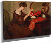 Signora Alla Teletta By Richard Edward Miller Fine Art Print