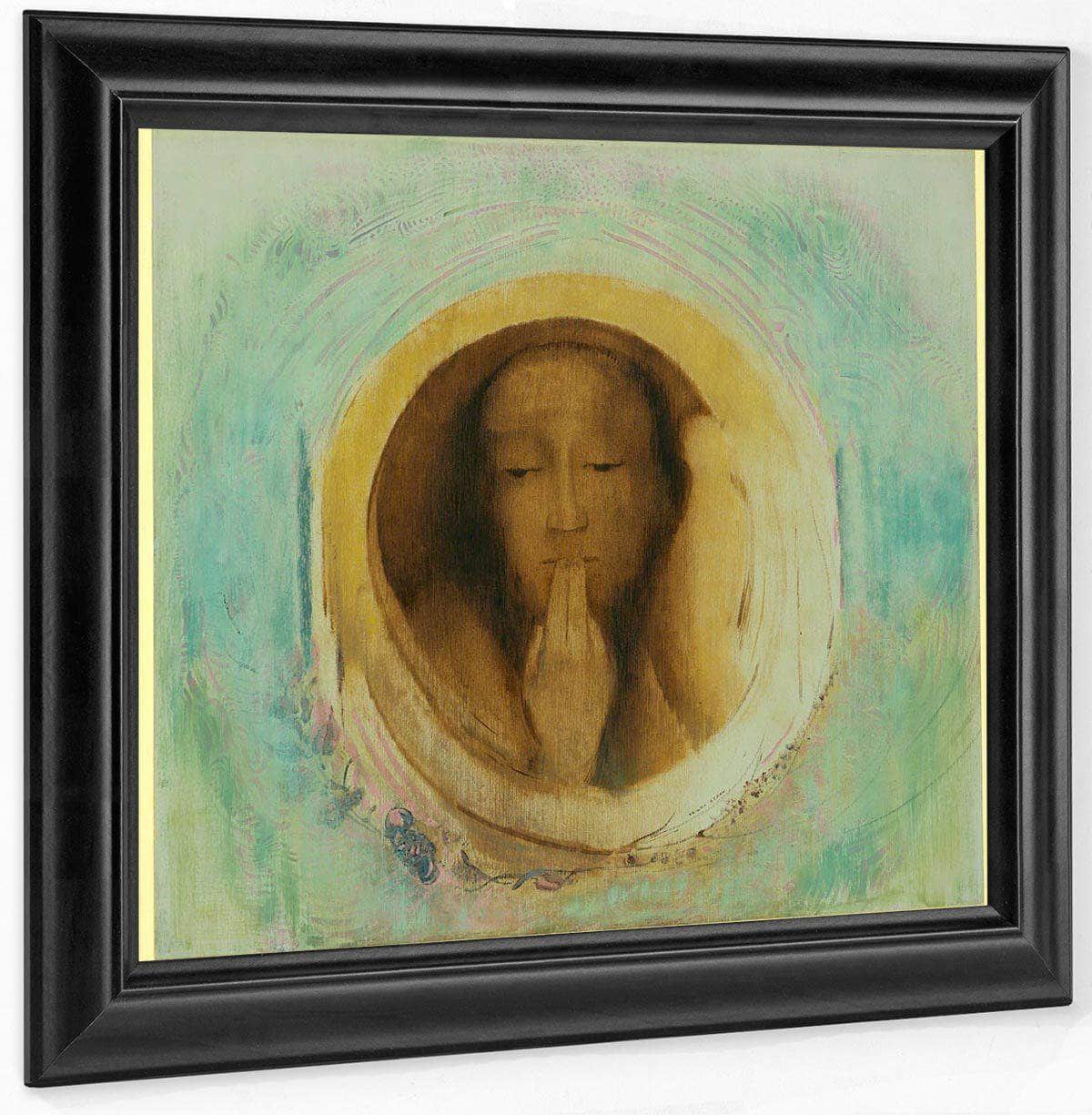 Silence By Odilon Redon Fine Art Print