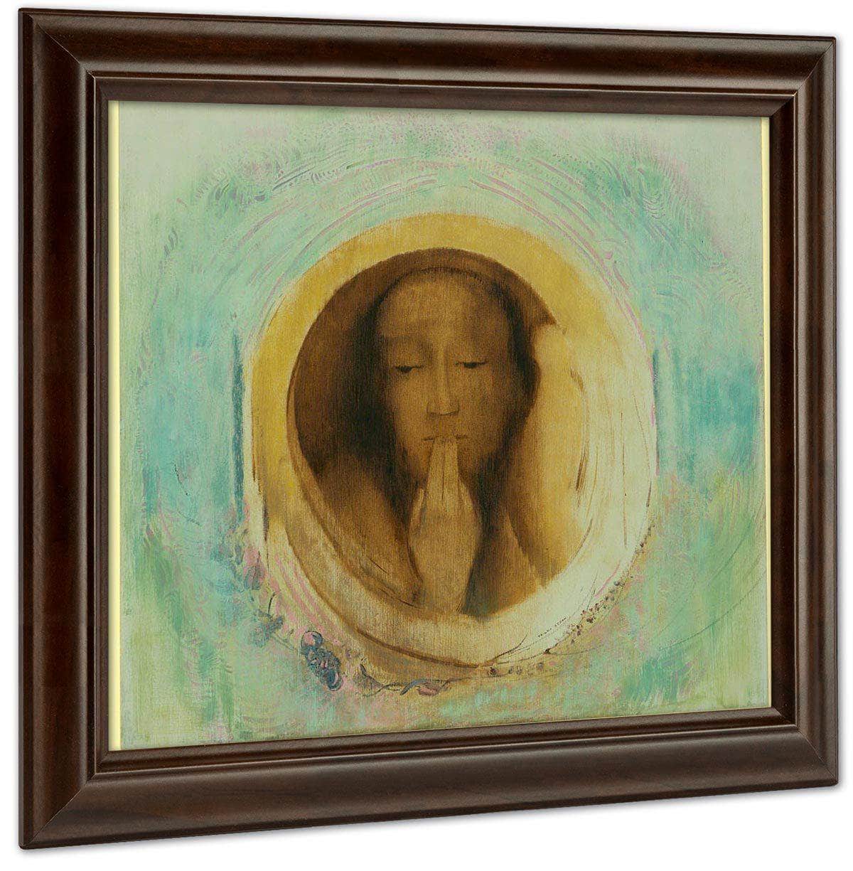 Silence By Odilon Redon Fine Art Print