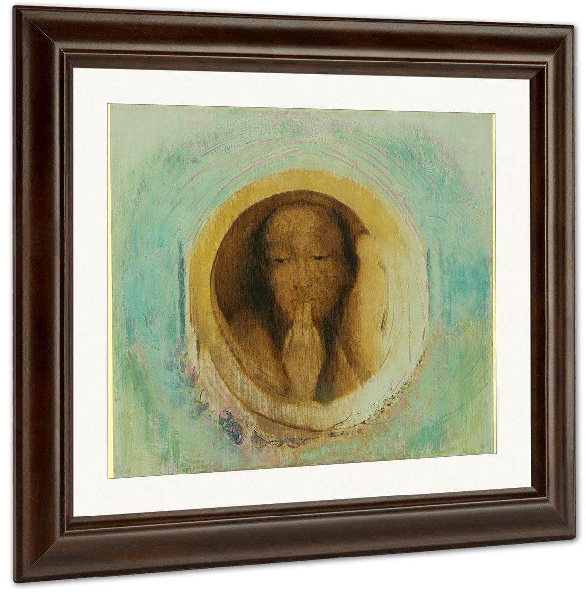 Silence By Odilon Redon Fine Art Print