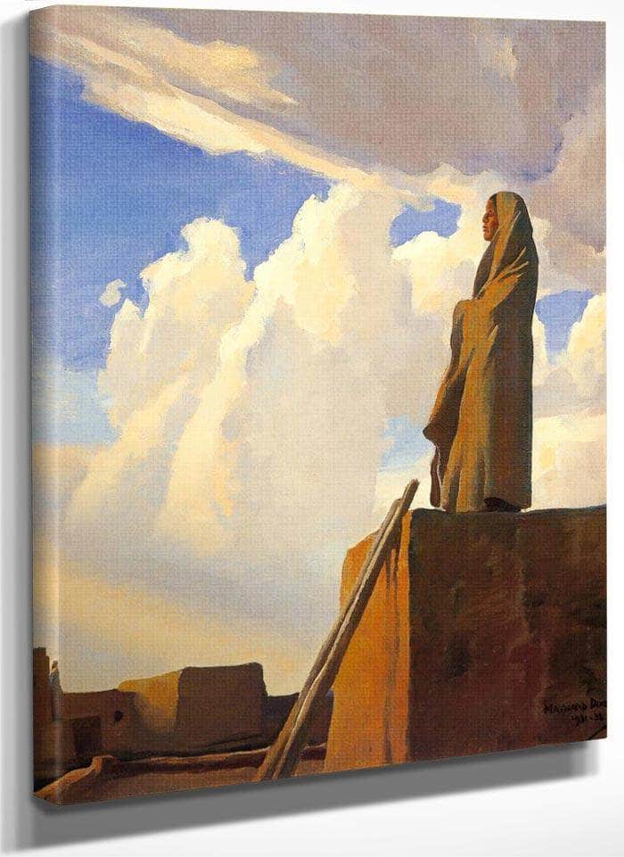 Silent Hour By Maynard Dixon Fine Art Print