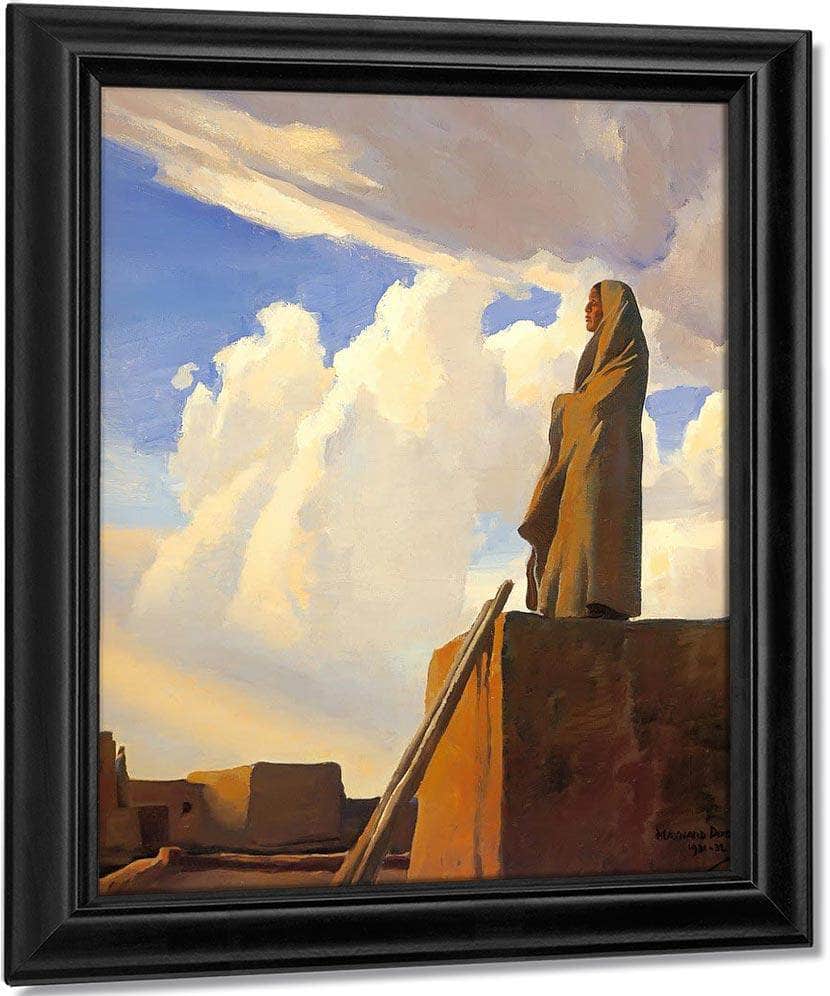 Silent Hour By Maynard Dixon Fine Art Print