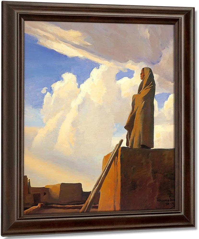 Silent Hour By Maynard Dixon Fine Art Print