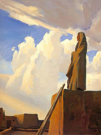 Silent Hour By Maynard Dixon Fine Art Print