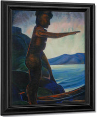 Silhouette No By 2 By Emily Carr Fine Art Print