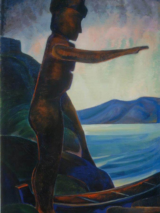 Silhouette No By 2 By Emily Carr Fine Art Print