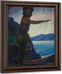 Silhouette No By 2 By Emily Carr Fine Art Print