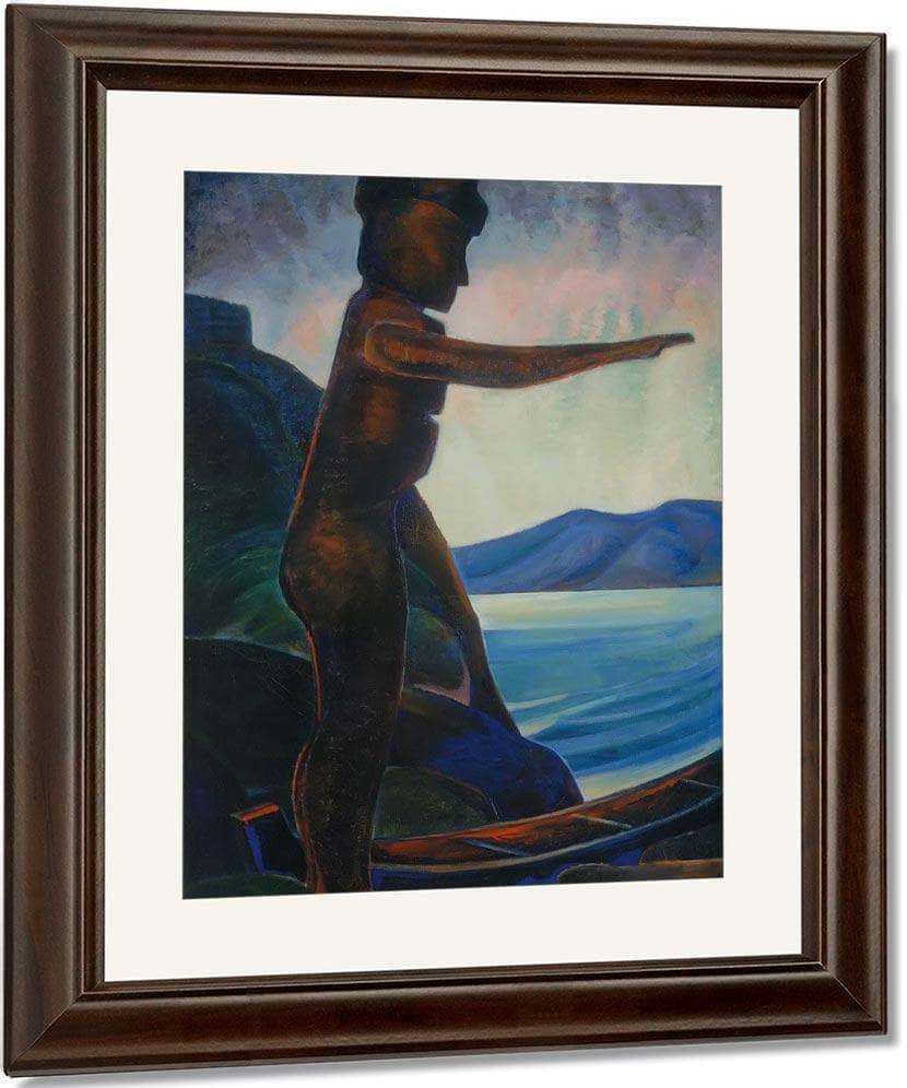 Silhouette No By 2 By Emily Carr Fine Art Print