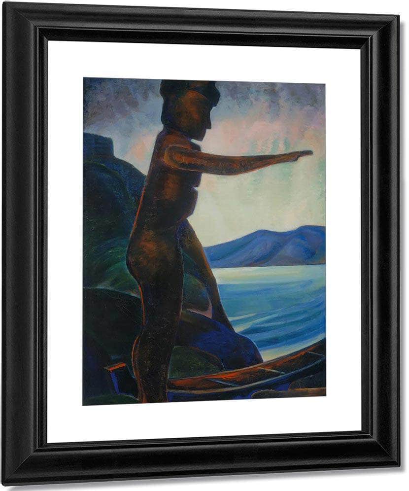 Silhouette No By 2 By Emily Carr Fine Art Print