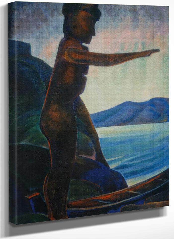 Silhouette No By 2 By Emily Carr Fine Art Print