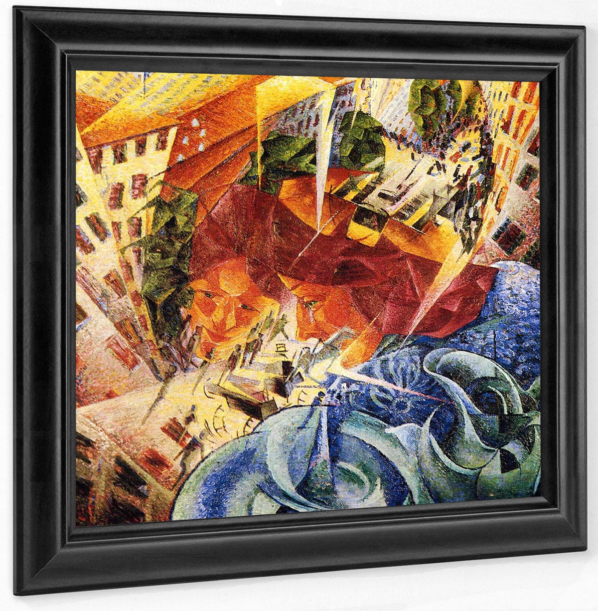 Simultaneous Visions 1912 605X605Mm Von Der Heydt Museum Wuppertal By Umberto Boccioni Fine Art Print