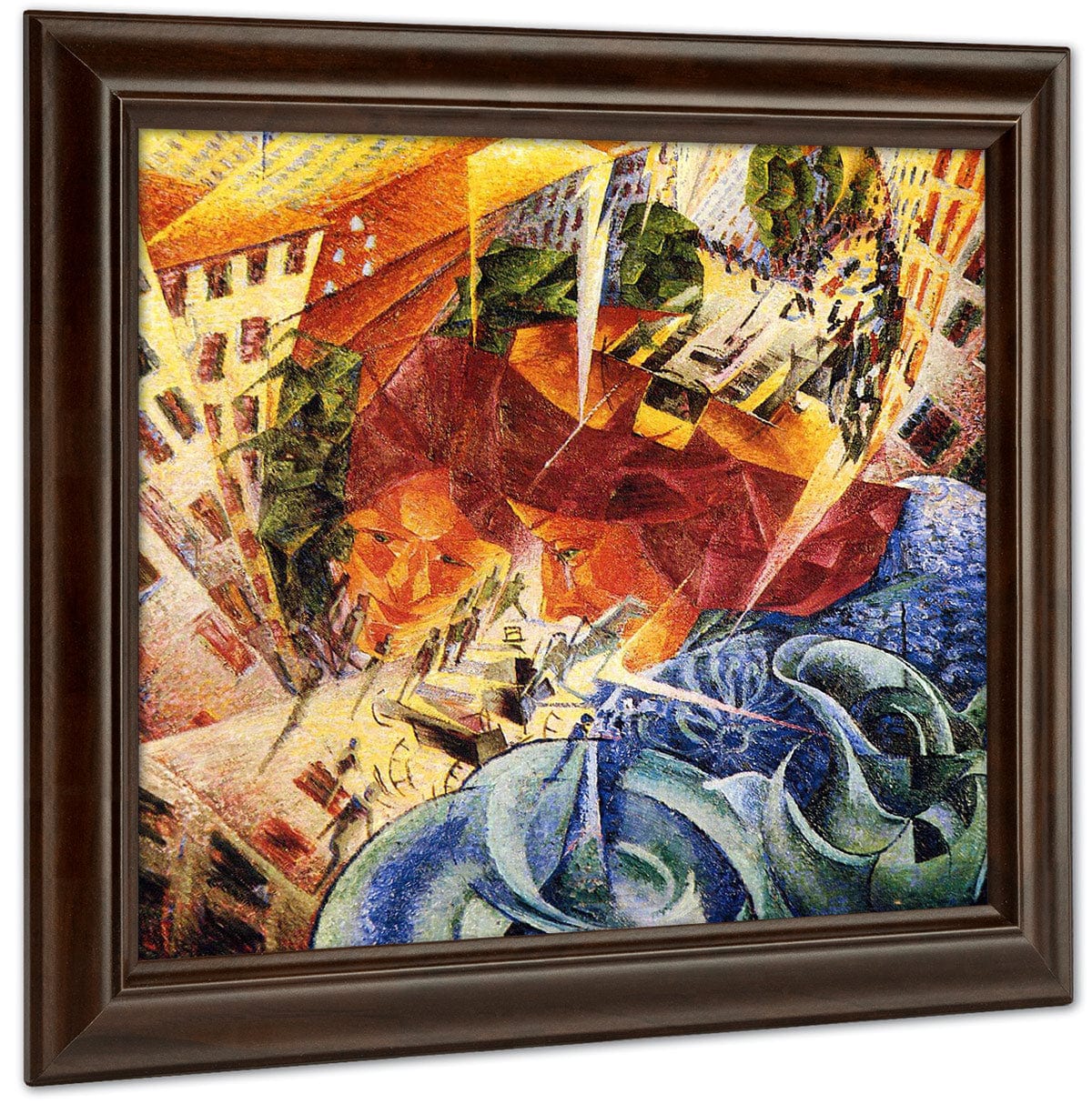Simultaneous Visions 1912 605X605Mm Von Der Heydt Museum Wuppertal By Umberto Boccioni Fine Art Print