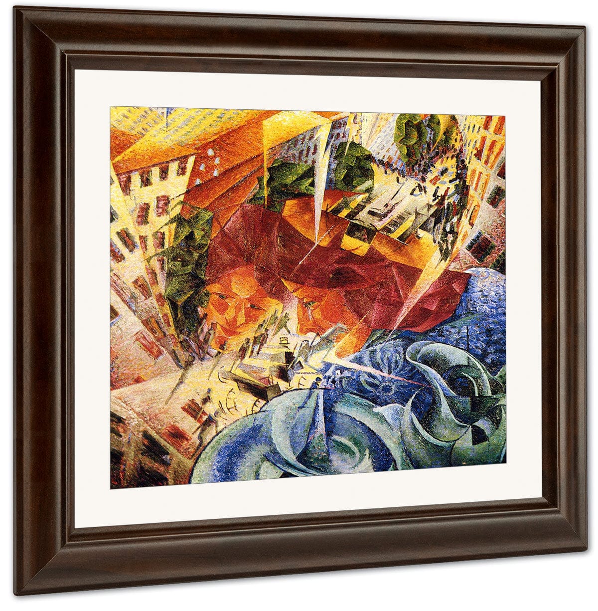 Simultaneous Visions 1912 605X605Mm Von Der Heydt Museum Wuppertal By Umberto Boccioni Fine Art Print