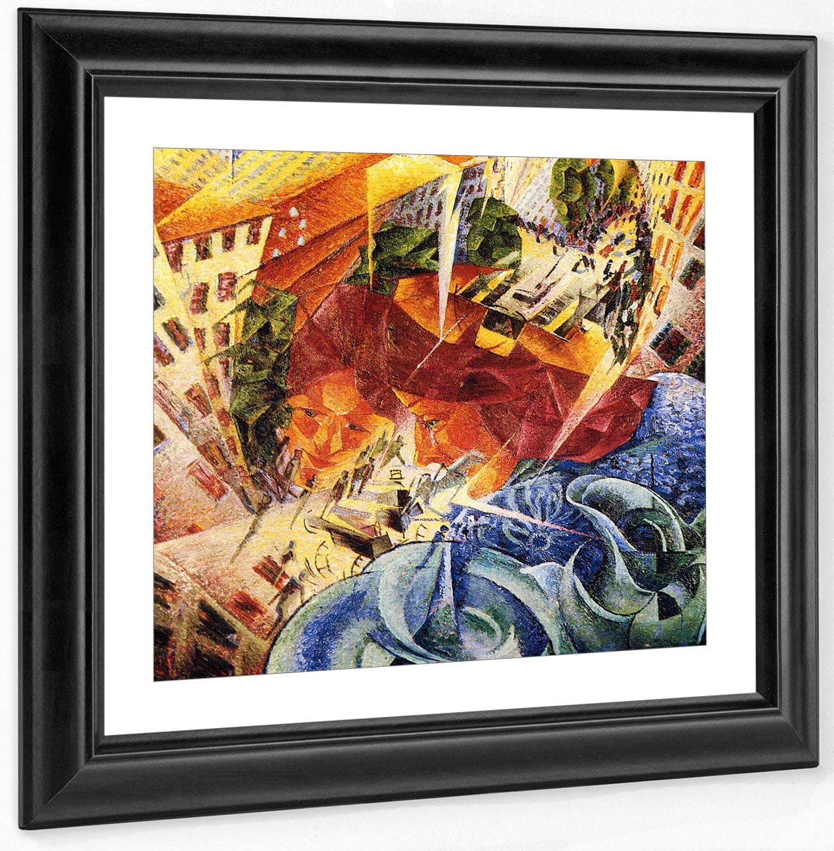 Simultaneous Visions 1912 605X605Mm Von Der Heydt Museum Wuppertal By Umberto Boccioni Fine Art Print