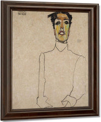 Singer Van Osen By Egon Schiele Fine Art Print