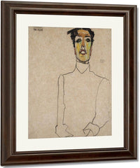 Singer Van Osen By Egon Schiele Fine Art Print
