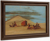 Sioux Worshiping At The Red Boulders By George Catlin Fine Art Print