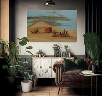 Sioux Worshiping At The Red Boulders By George Catlin Fine Art Print